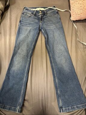 Hollister low rise relaxed boot cut jeans